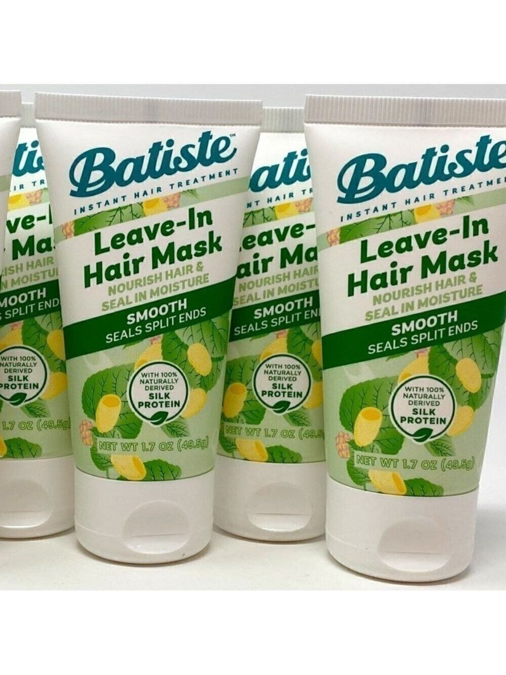 8 Batiste Instant Hair Treatment Leave in Hair mask Smooth  1.7 oz  pac…